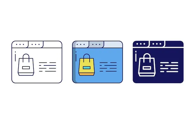 Premium vector website vector icon