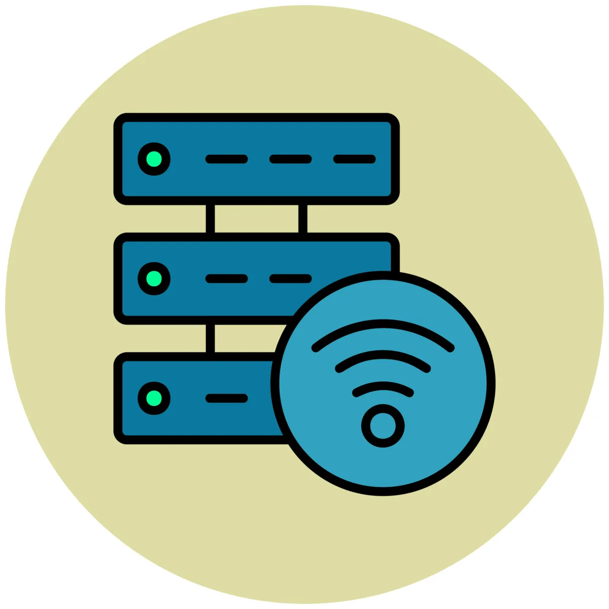 Wifi connection vector icon 20321286 vector art at vecteezy