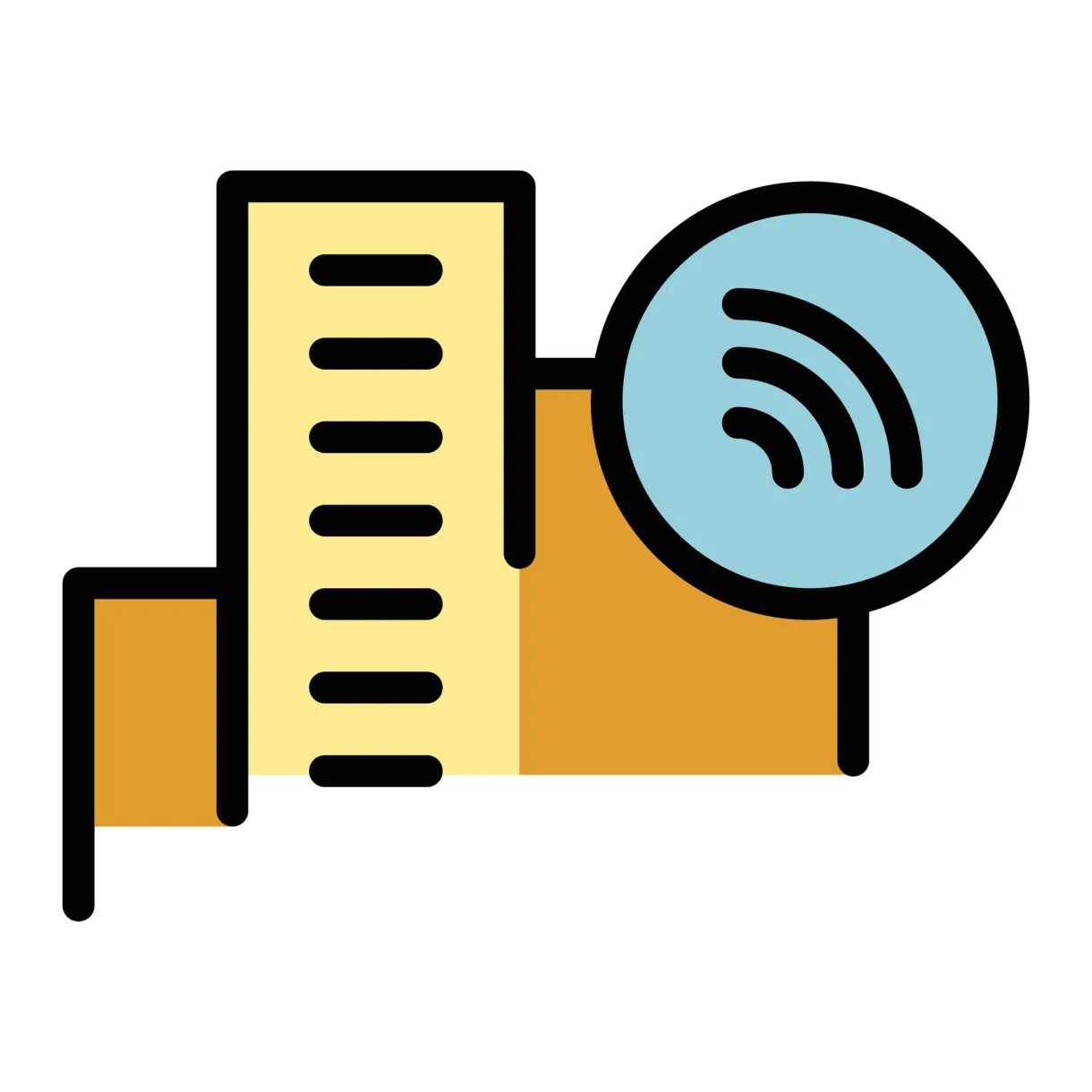 Wifi network icon vector flat 27684217 vector art at vecteezy