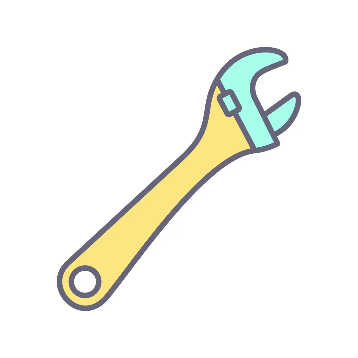 Wrench vector icon 18898155 vector art at vecteezy