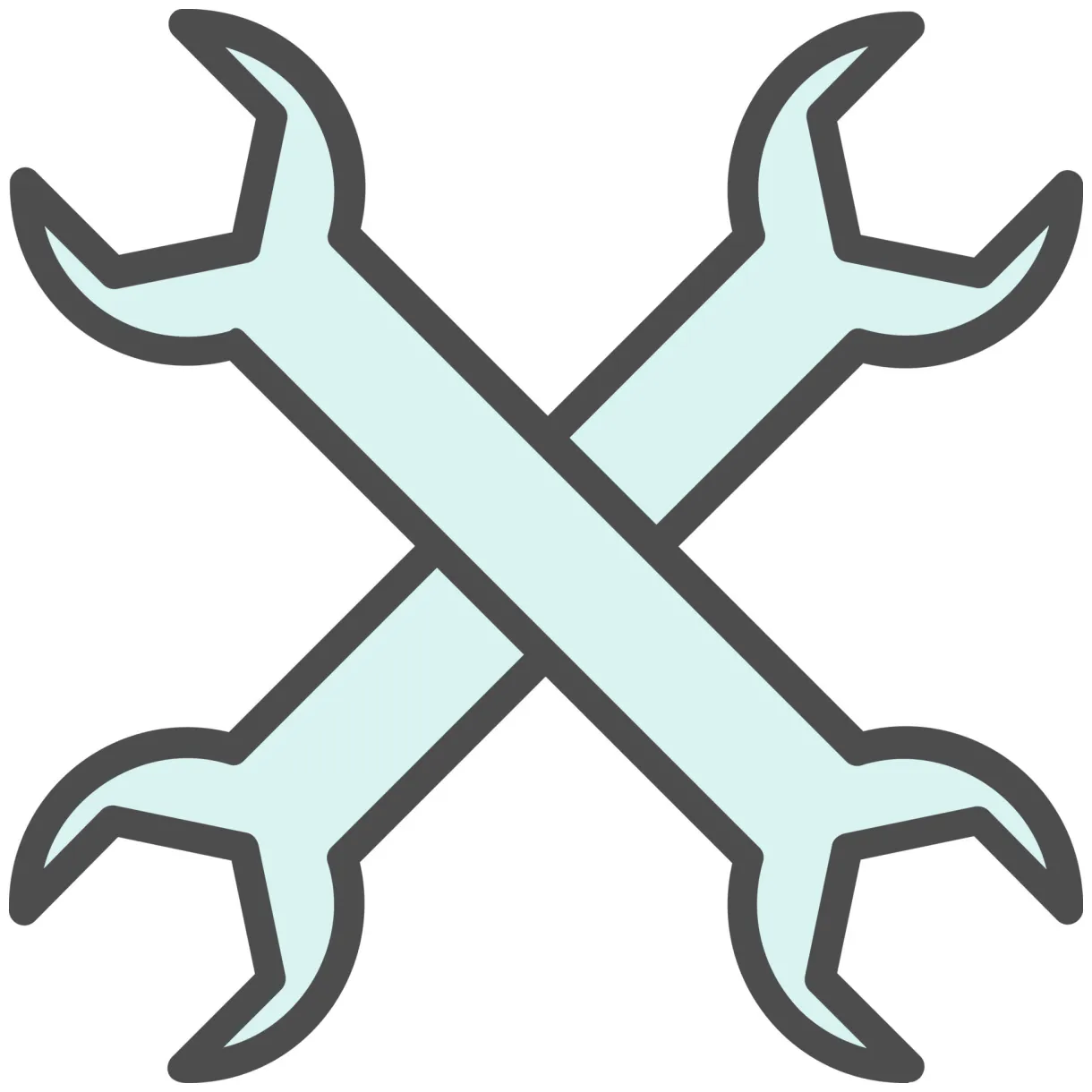 Wrench vector icon 15558941 vector art at vecteezy