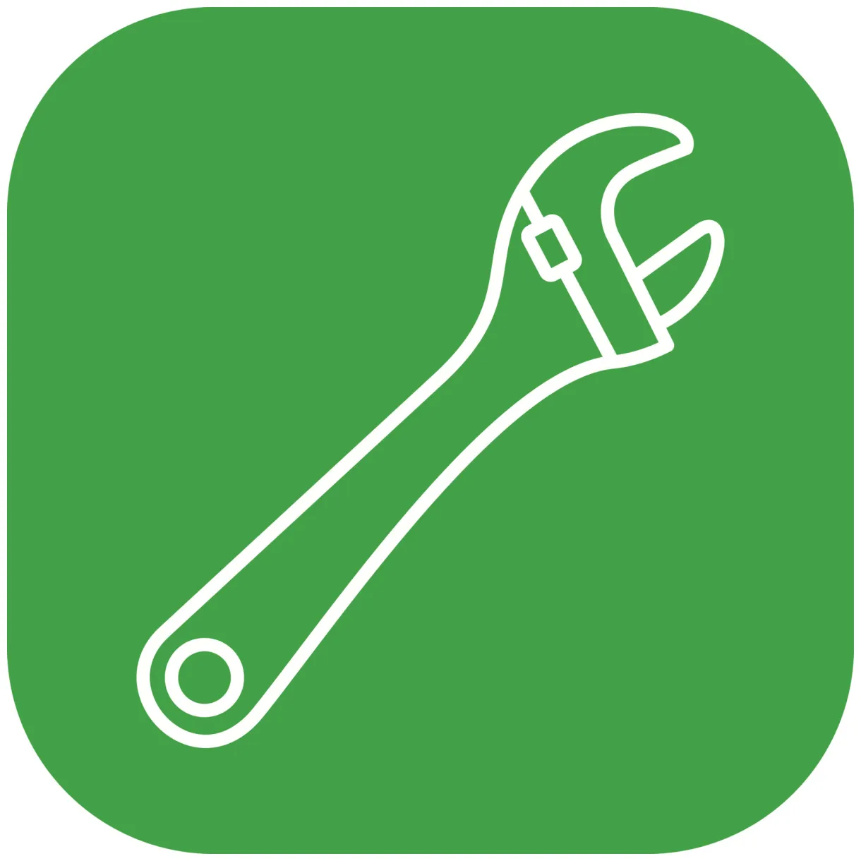 Wrench vector icon 18824733 vector art at vecteezy