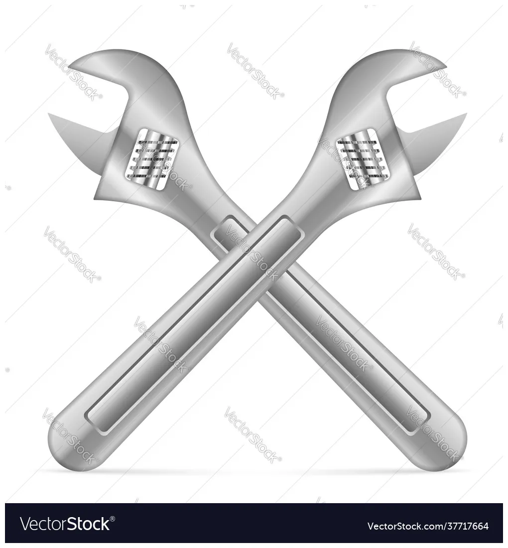 Wrench icon vector vectorstock