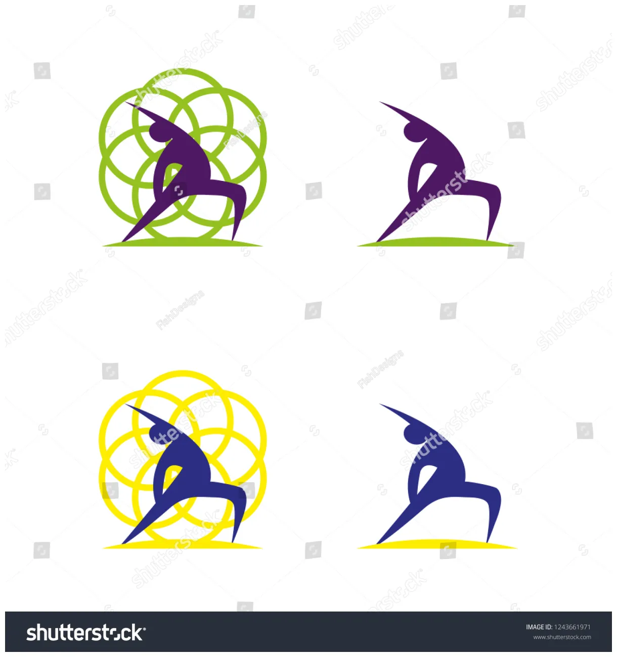 Set stock vector 1243661971 shutterstock